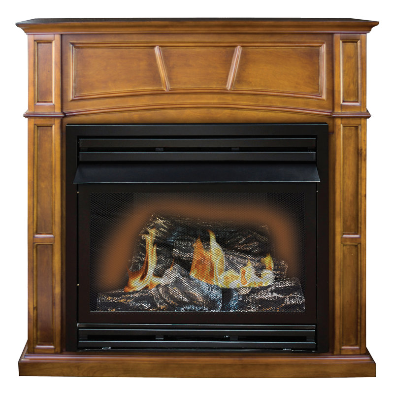 Comfort Glow Savannah Vent Free Dual Fuel Gas Fireplace with Remote
